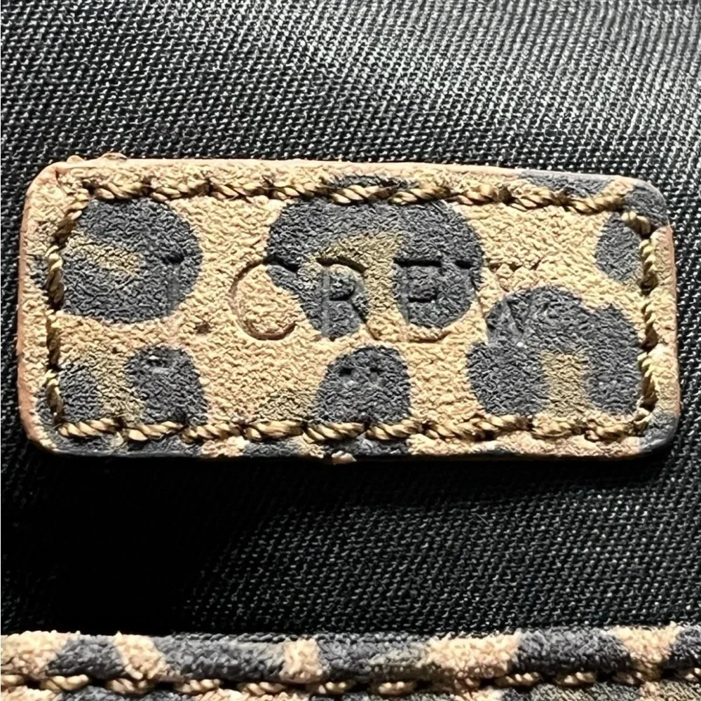 J Crew Leopard Print Chain Strap Clutch - Picture 2 of 8